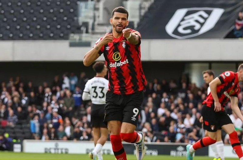 Dominic Solanke khoác áo số 9 tại Bournemouth