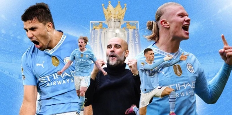 HLV Pep Guardiola với thành tích xuất sắc của Manchester City