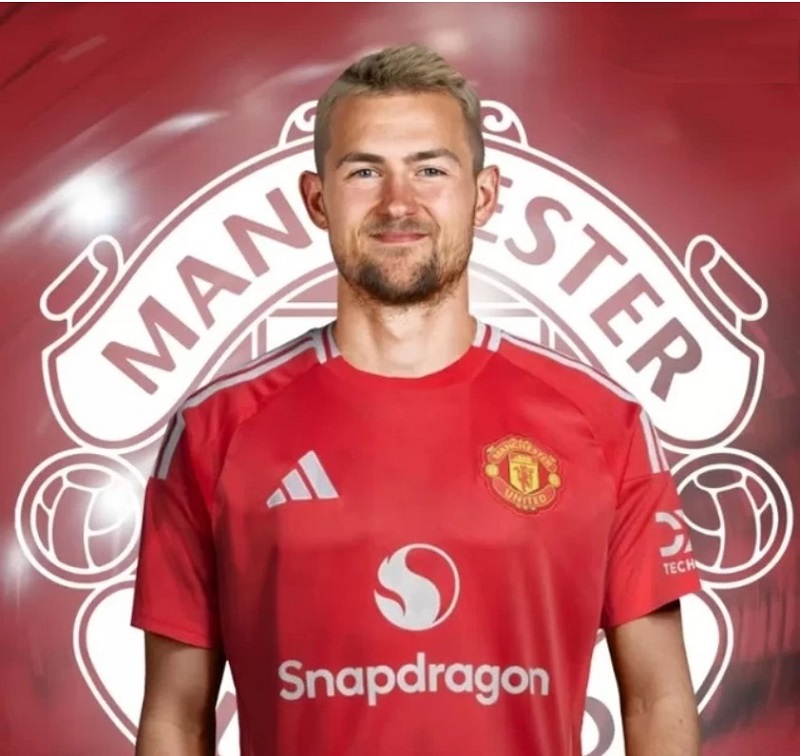 Matthijs de Ligt phấn khích khi được chơi cho MU