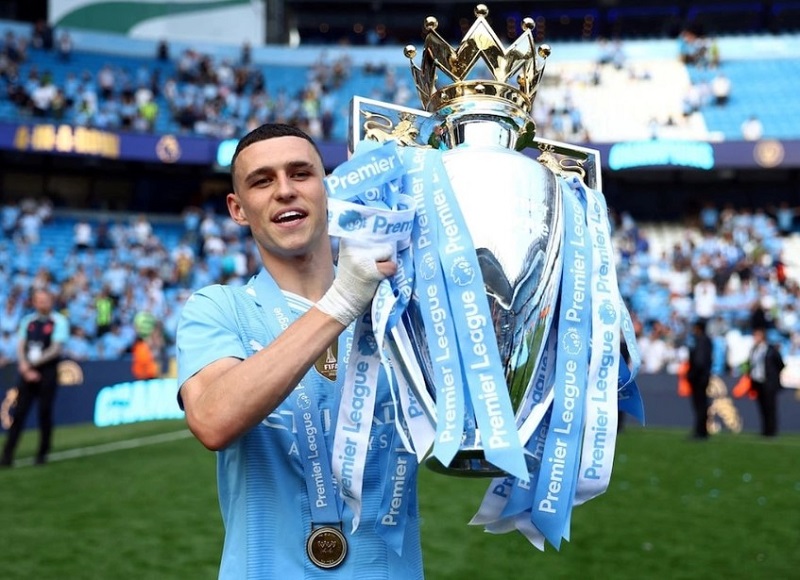 Phil Foden thể hiện xuất sắc tại mùa giải 2023/24