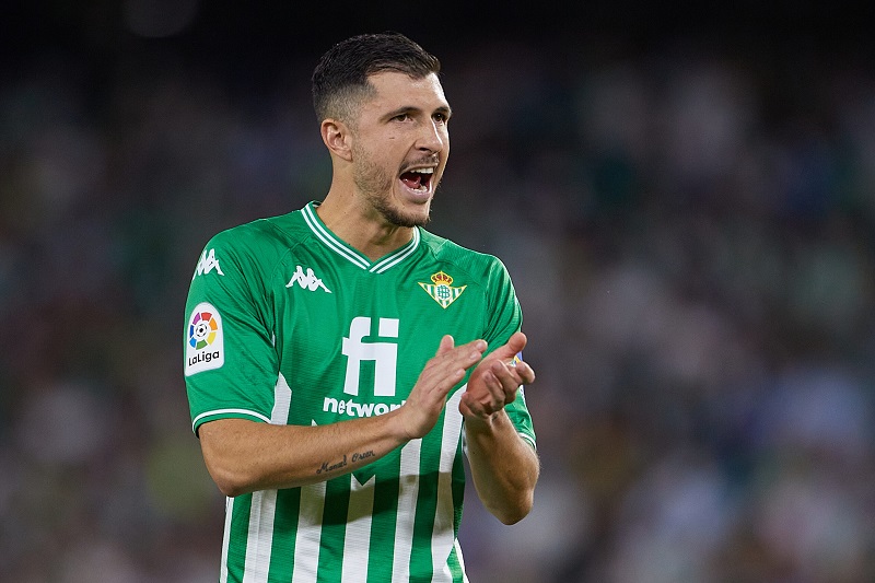 Rodriguez đã khoác áo Real Betis vào năm 2020