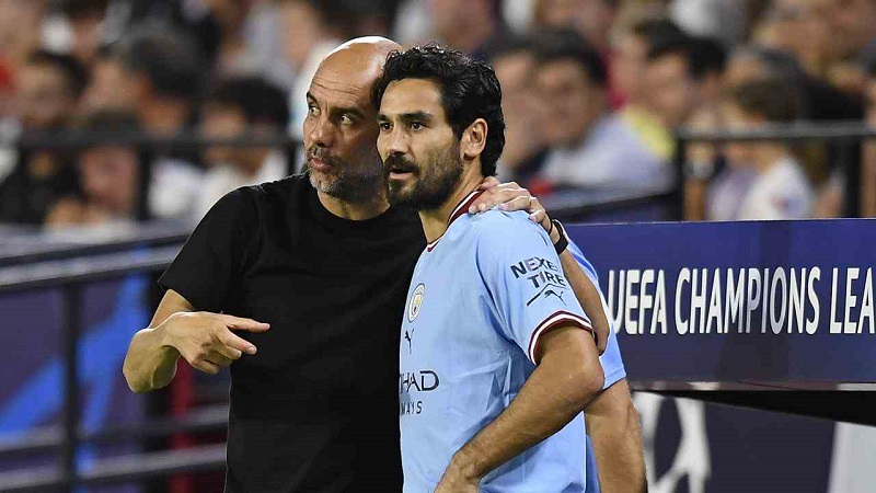 HLV Pep Guardiola hào hứng với sự trởi lại của Gundogan