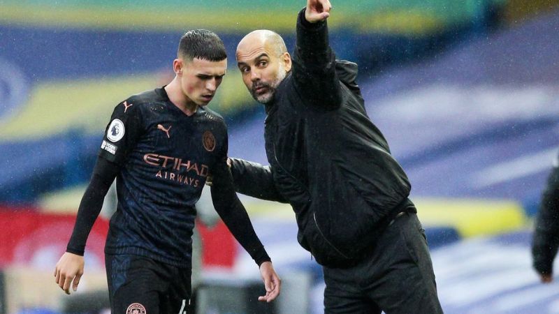 Thành công của Foden có sự góp mặt của ông thầy Pep Guardiola