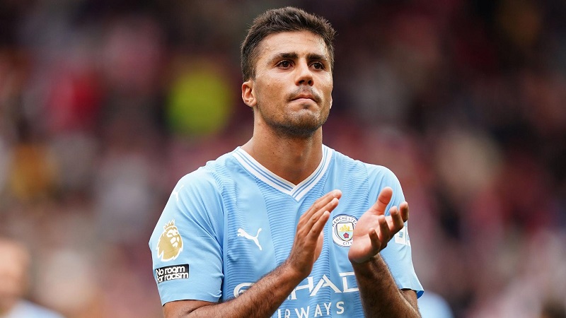 Rodri sẽ vắng mặt tại trận mở màn Premier League 2024/25