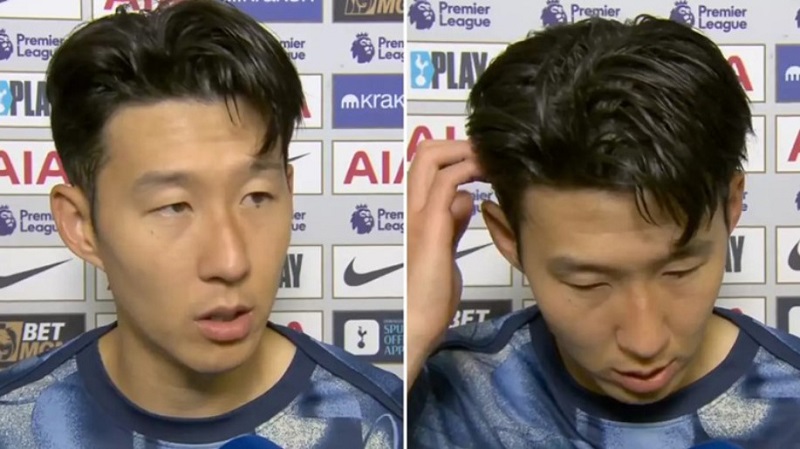 Son Heung-min trả lời phòng vấn "gây bão" sau trận thua Arsenal